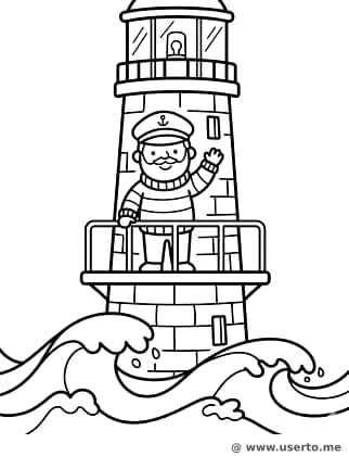 The Friendly Lighthouse Keeper