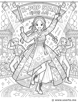 Remix de Pop en Hanbok