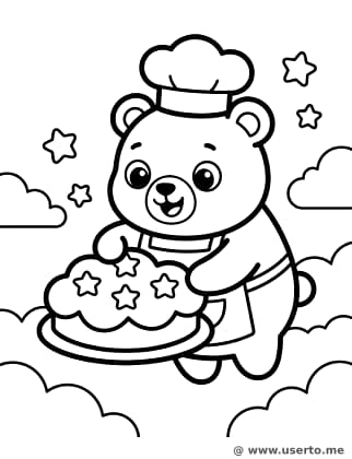 Cloud Baker Bear