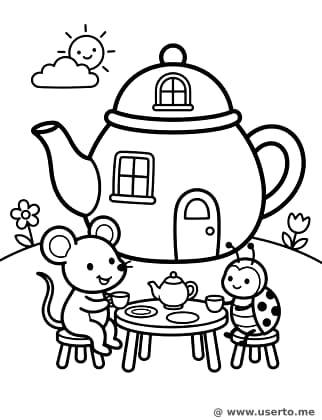 Fiesta de Té en la Casa Tetera