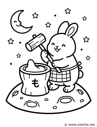 Mid-Autumn Moon Rabbit Baking