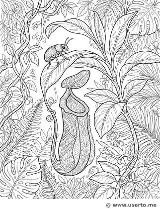 La vida secreta de la planta jarra