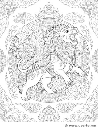Caleidoscópio de Nuvens e Leão das Neves Tibetano