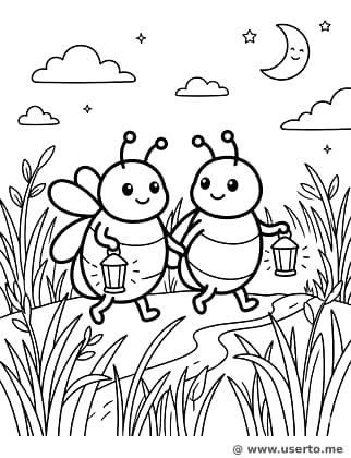 Chubby Fireflies' Night Parade