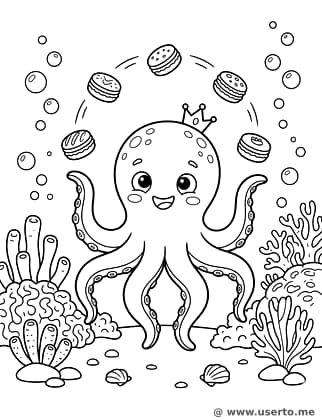 El Pulpo Malabarista de Macarons