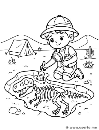 A Descoberta do Fóssil de Dinossauro