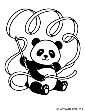 El Baile de Cintas de la Panda