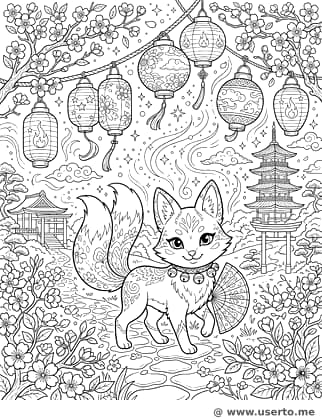 As Lanternas Mágicas da Kitsune