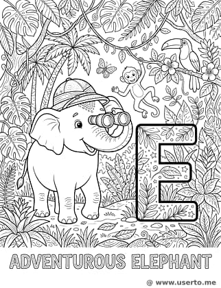Elefanten-Entdecker im Dschungel