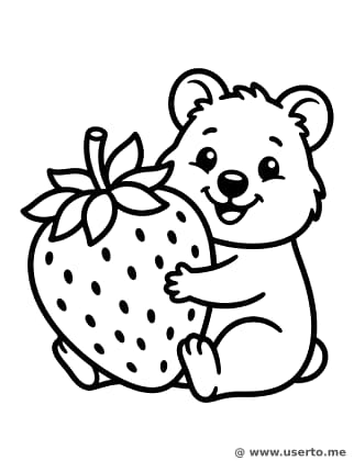 Quokka’s Giant Strawberry Snack