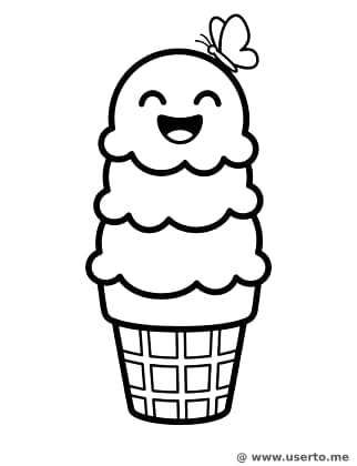 Die kichernde Gelato-Tüte