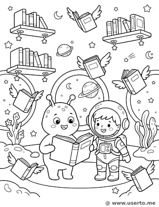 A Biblioteca de Estrelas Flutuante