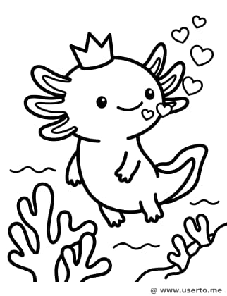 Bubbling Baby Axolotl