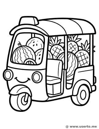 Happy Fruit Tuk-Tuk