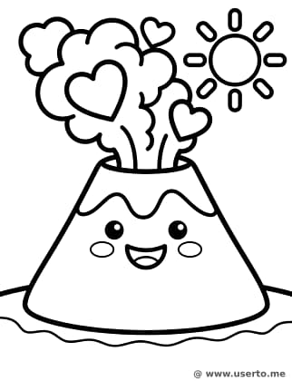 Nuvens de Amor do Vulcão Feliz