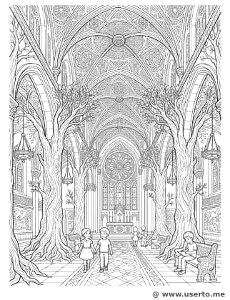 Die steinerne Waldkathedrale