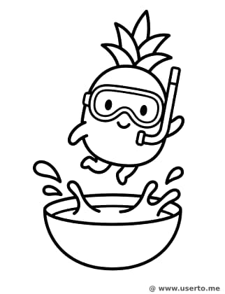 Pineapple's Punch Dive