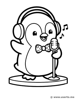 Penguin Popstar's Ice Stage Solo