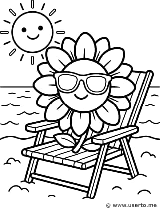 Sunflower's Beach Vacation