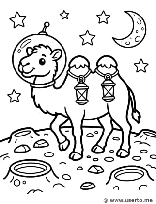 Caravana na Lua do Deserto