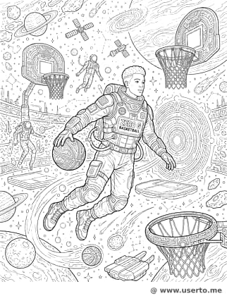 Galactic Zero-Gravity Slam Dunk