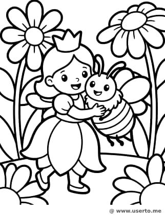 Prinzessin der kleinen Blütenblätter