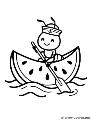 Watermelon Boat Adventure